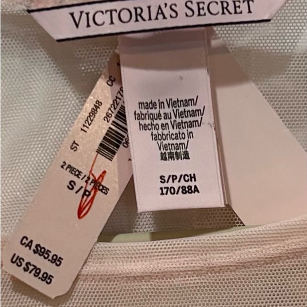 Sheer Victoria’s Secret shirt